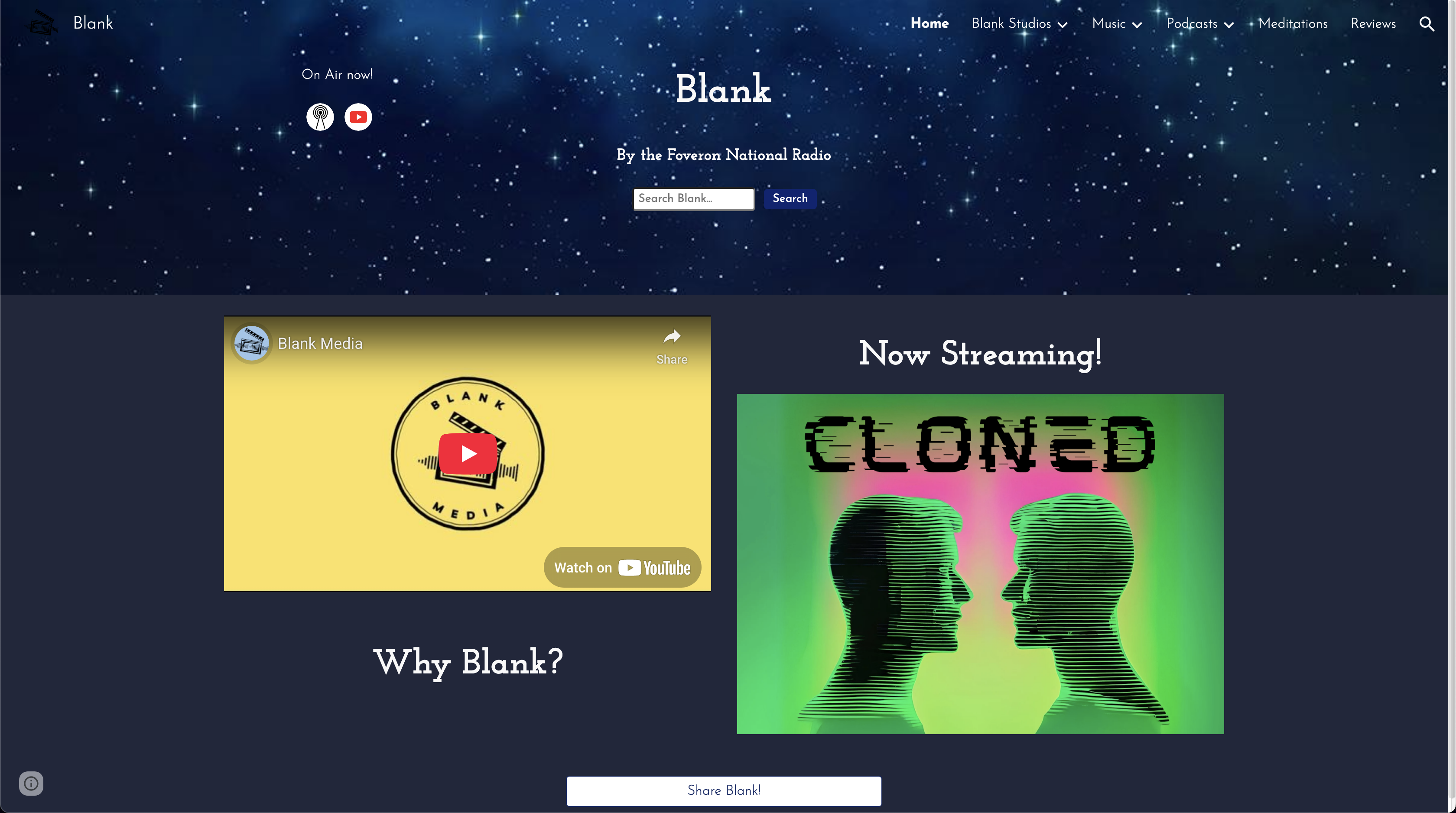 Blank Site