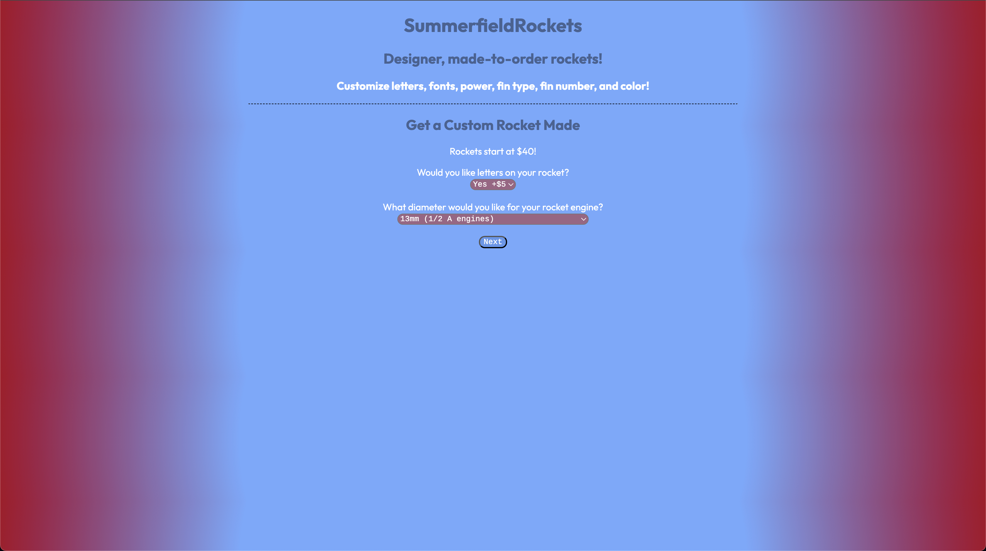 Rockets Site